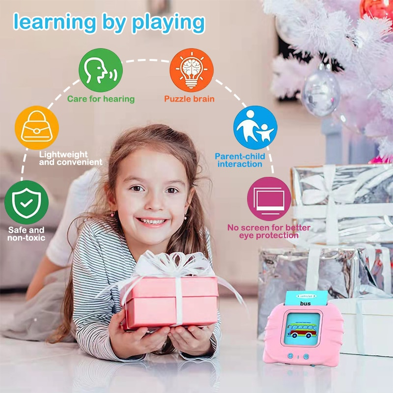 Cartões Eletrônicos De Inglês De 224 Unidades Para Aprender - Imagem 6