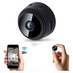 Mini Micro Câmera Monitoramento Espia Segurança Hd Wireless
