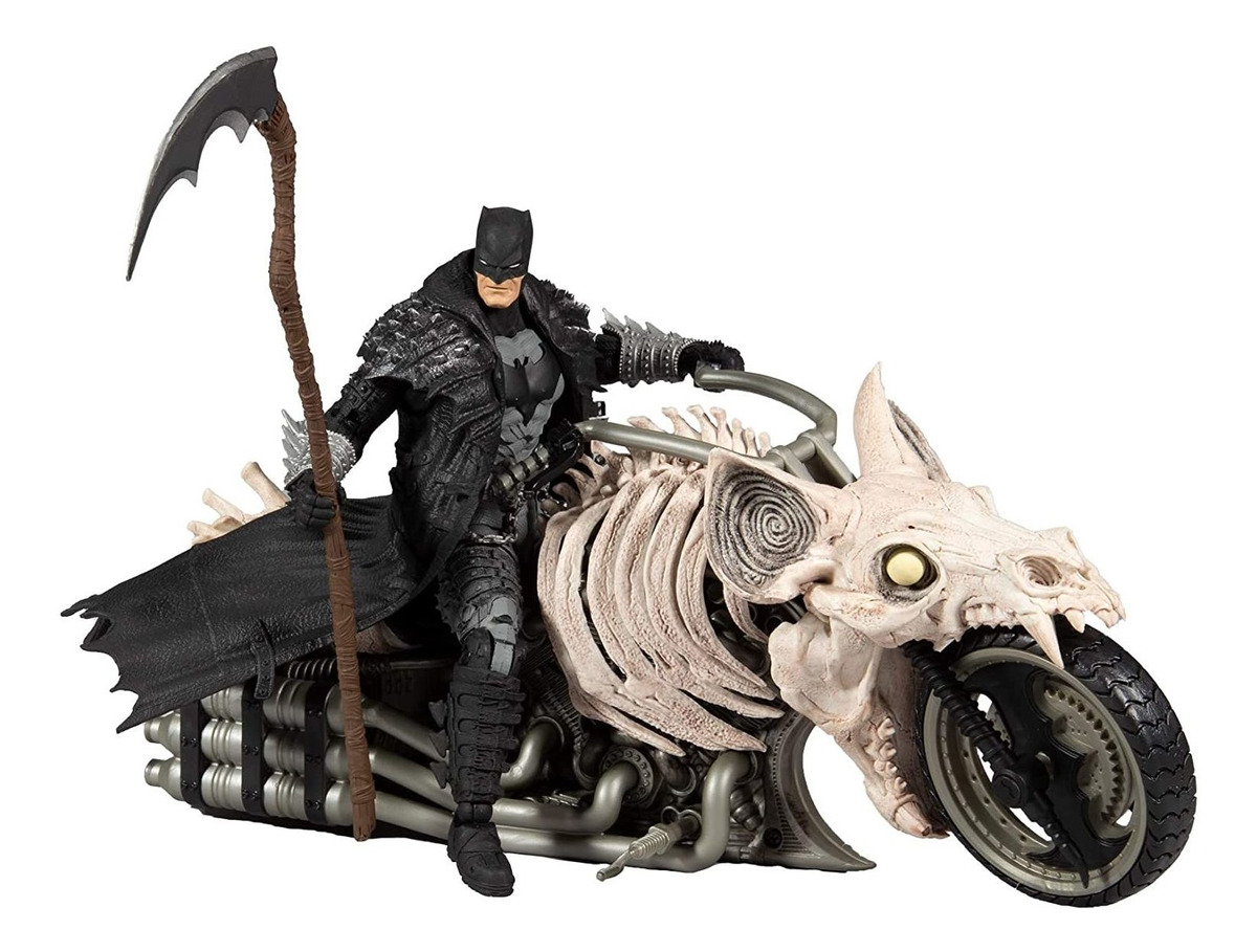 Mcfarlane Toys Dc Multiverse Death Metal Batcycle - Imagem 5