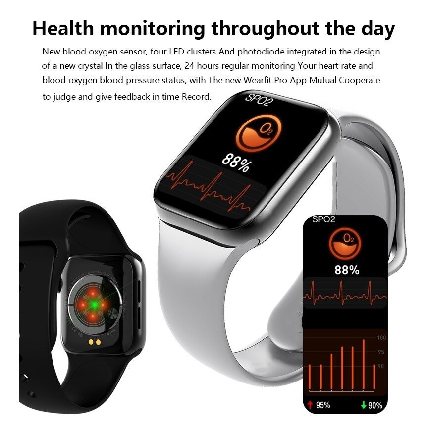 Smartwatch Esportivo Iwo I12 Resistente À Água Ip67 - Imagem 2