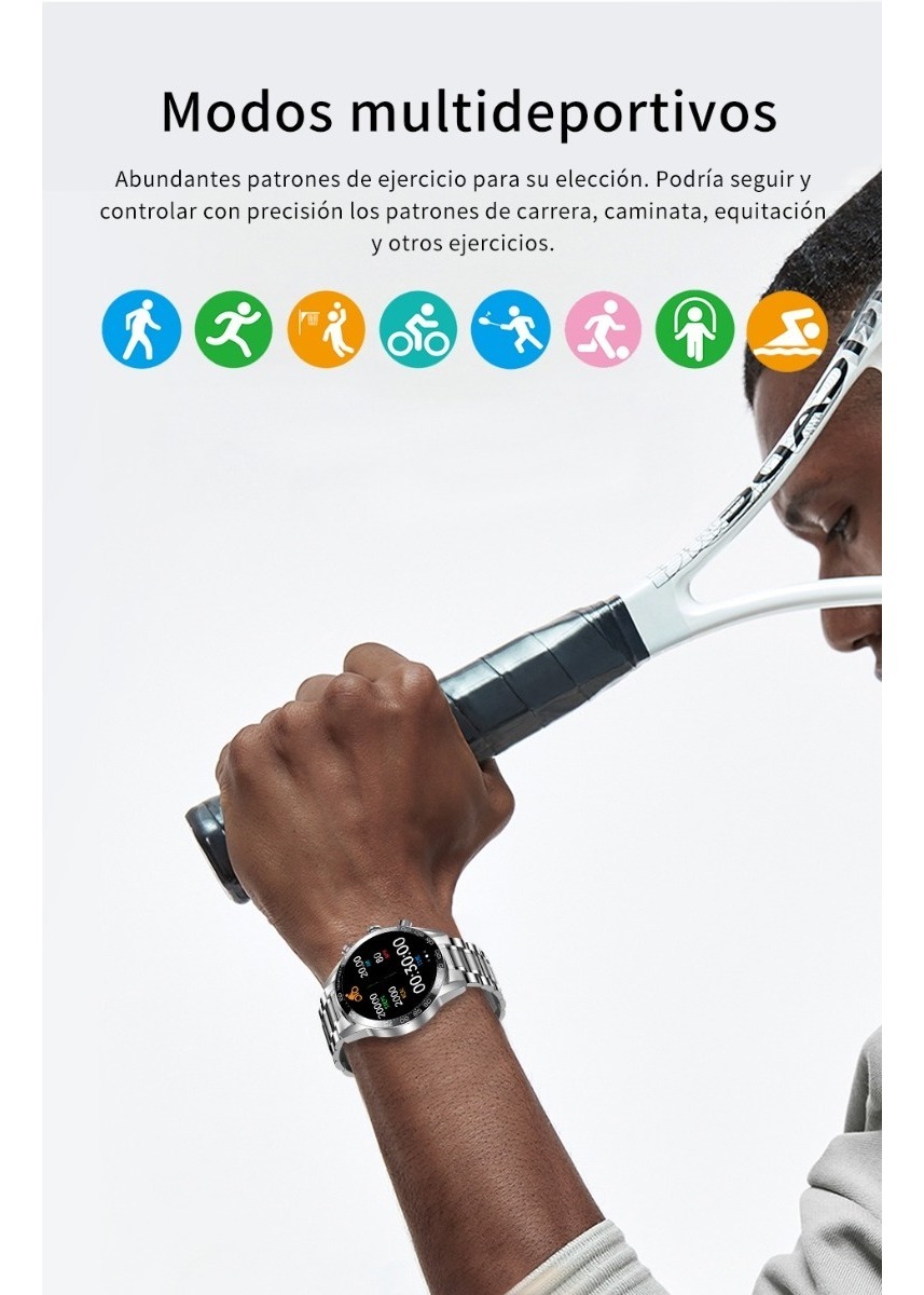 Foxbox-smart Call Watch Bluetooth Esportes À Prova D'água Hd - Imagem 13