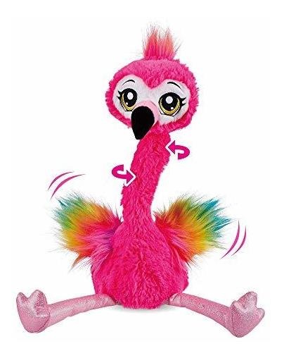 Animais De Estimação Vivos Frankie The Flamingo Pink 15 Inte - Imagem 8