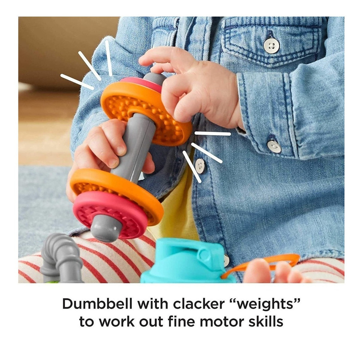 Fisherprice Baby Biceps Gift Set 4 Brinquedos De Beb - Imagem 3