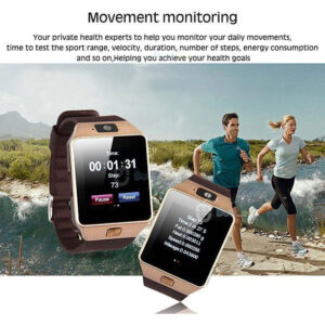 Para Android/ios Smartwatch Com Cartão Sim/câmera Dz09