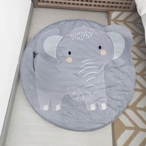 Tapete De Berçário Infantil Em Forma De Elefante Em Forma De - Imagem 3