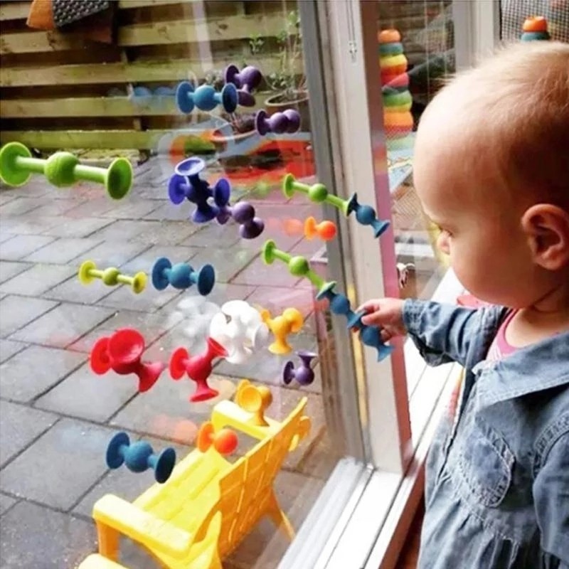 Brinquedos De Costura Com Ventosa Infantil 33 Unidades - Imagem 5
