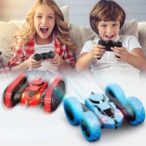 Carrinho De Controle Remoto Duplo Lado Dublê Carros Brinqued