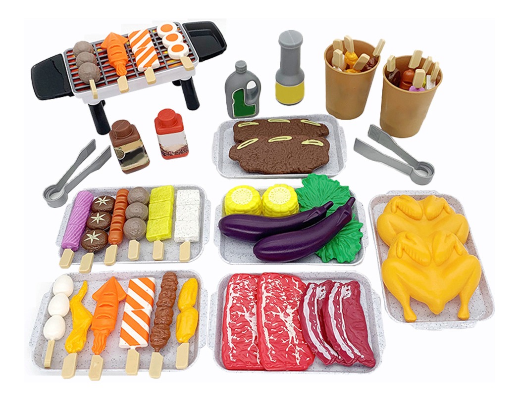 Conjunto De Cozinha De Brincadeira De Fingir, Brinquedos Chu - Imagem 2