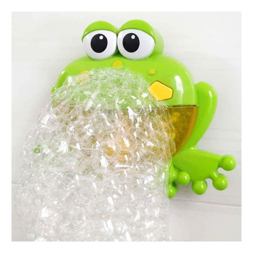 Brinquedos Infantis Verdes, Máquina De Espuma, Banho, Música - Imagem 2