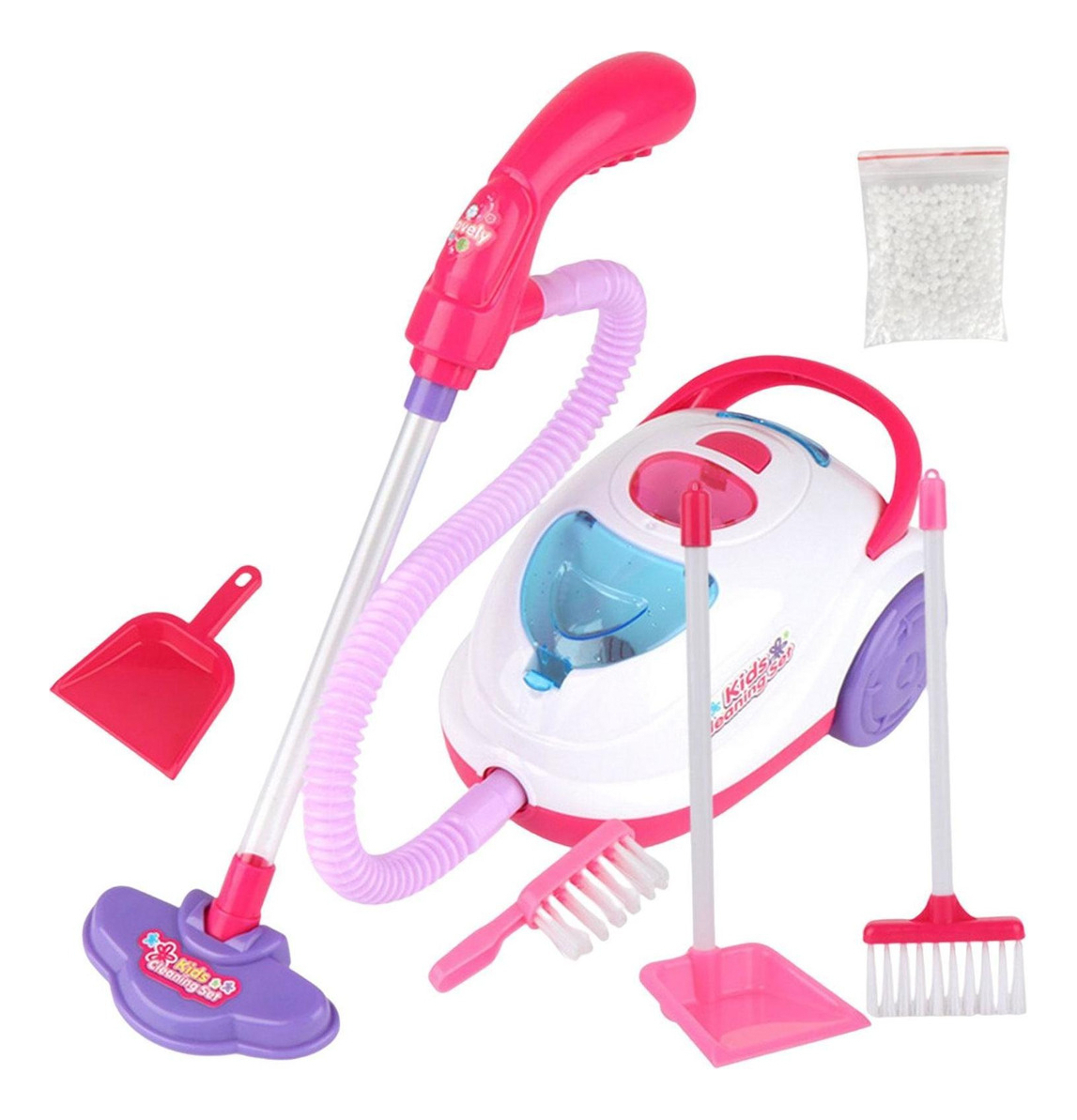 Brinquedo Aspirador De Pó Para Crianças, Mini Aspirador De