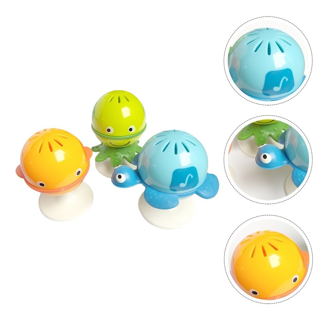 3pcs Brinquedo De Ventosa Brinquedo De Alimentação De Bebê B - Imagem 4