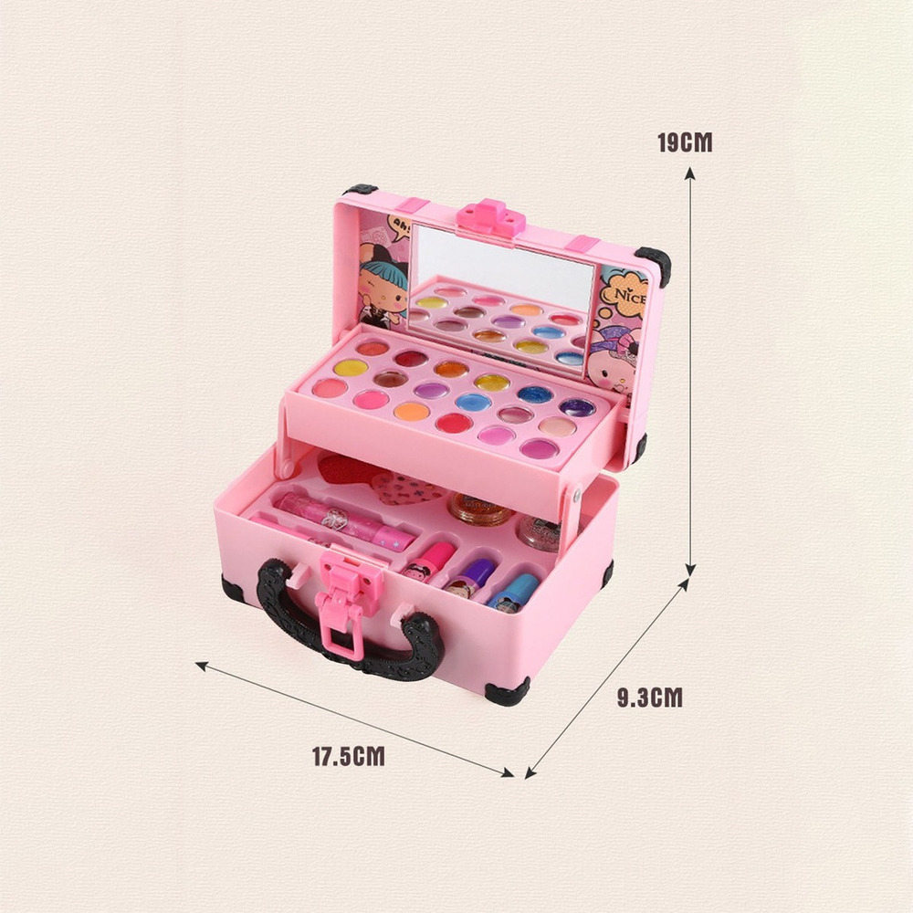 Kit De Maquiagem Infantil E Itens De Beleza Para Crianças - Imagem 9