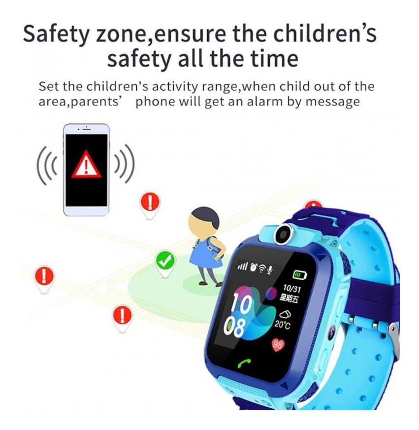 Smartwatch Para Kids Infantil Relógio Com Gps Câmera E Sos - Imagem 9
