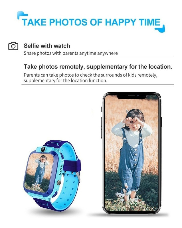Smartwatch Para Crianças À Prova D'água De Posicionamento De - Imagem 2