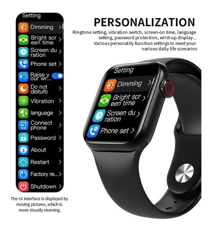 Monitor De Música Bluetooth Smart Watch Hw12 De 1,57 - Imagem 22