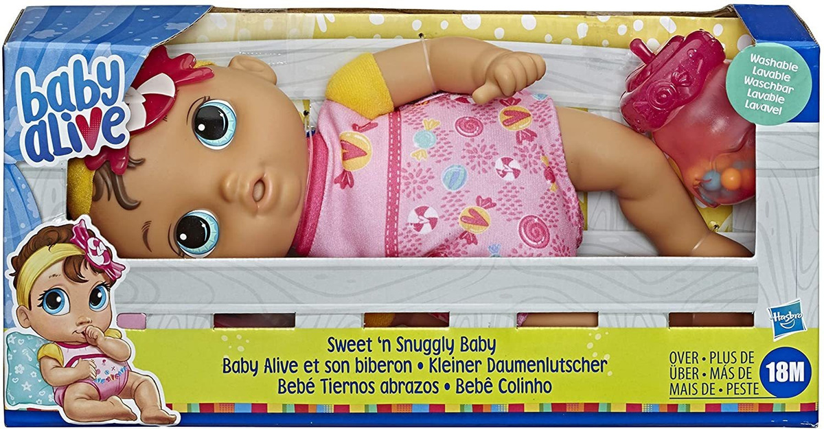 Boneca Baby Alive Sweet N Snuggly Baby Lavvel Com Corpo