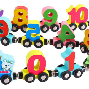 Educação Infantil Para Aprender Números E Letras Trem Magnét