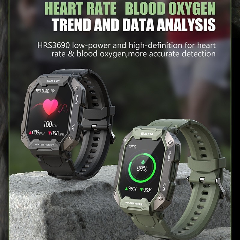 Smartwatch Masculino 1.71 Esportivo Natação Relógio Intelige - Imagem 37