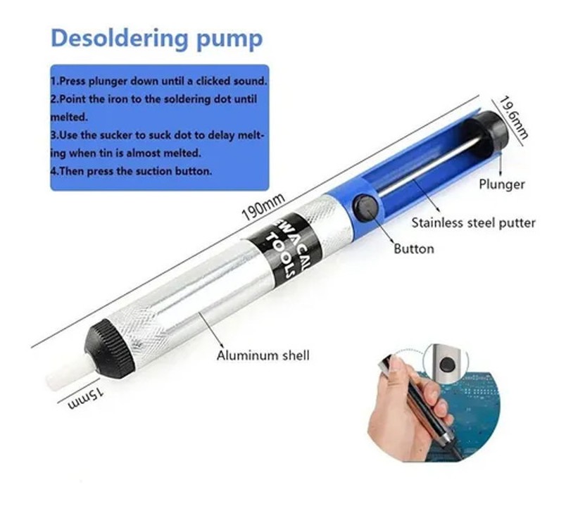 Pistola De Solda Automática De Estanho 60w 220v - Imagem 6