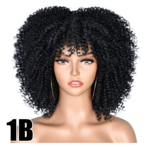 Peruca Peruca Afro Cacheada Para Uso Diario