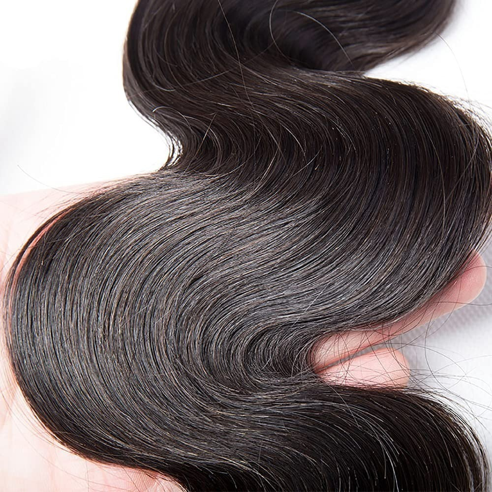Aplique De Cabelo Humano Da Onda De Água De 65cm 100g - Imagem 5