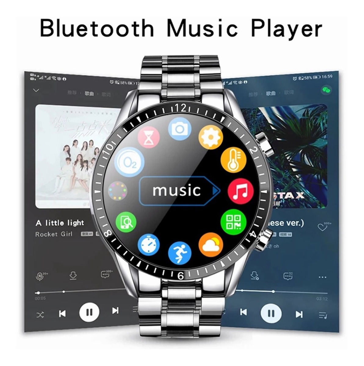 Para O Smartwatch Esportivo Xiaomi Huawei À Prova D - Imagem 18