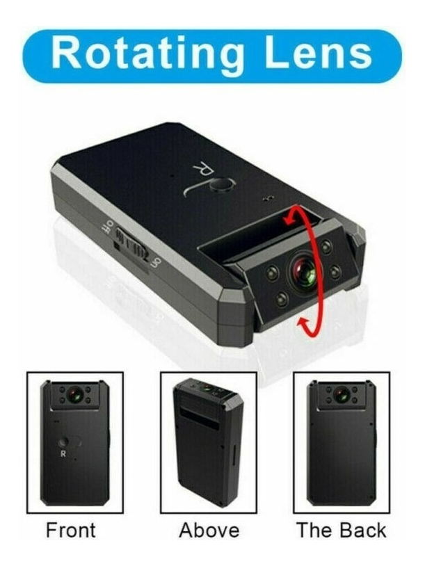 Câmera Espiã Oculta Ip Inalámbrica 4k Hd Mini Wifi Câmera De - Imagem 2