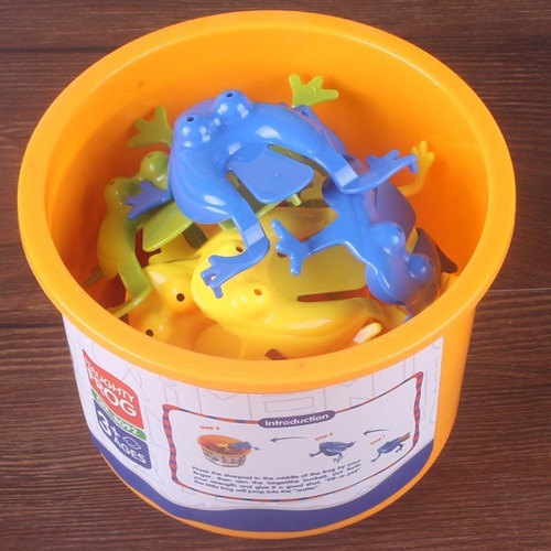 12x Jogo Brinquedo Sapo Saltitante Com Baldefroggy Party - Imagem 5
