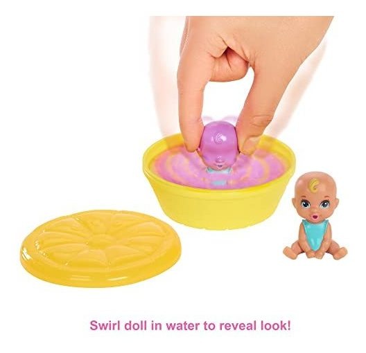 Série Barbie Gtt12 Color Reveal Babies Sand Sun - Imagem 3