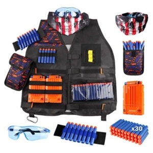 Colete Tático Infantil Para Armas Nerf-bx003