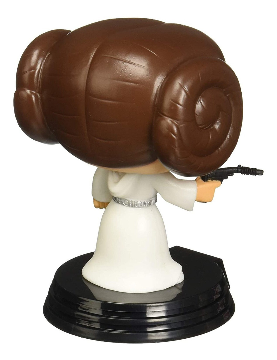 Vinil Funko Pop Movie Star Wars Princesa Leia Bobble Head - Imagem 2