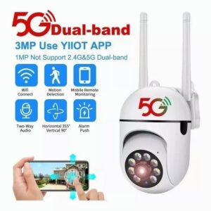 Camera Lampada 360 Cameras De Segurança 5g 1080p
