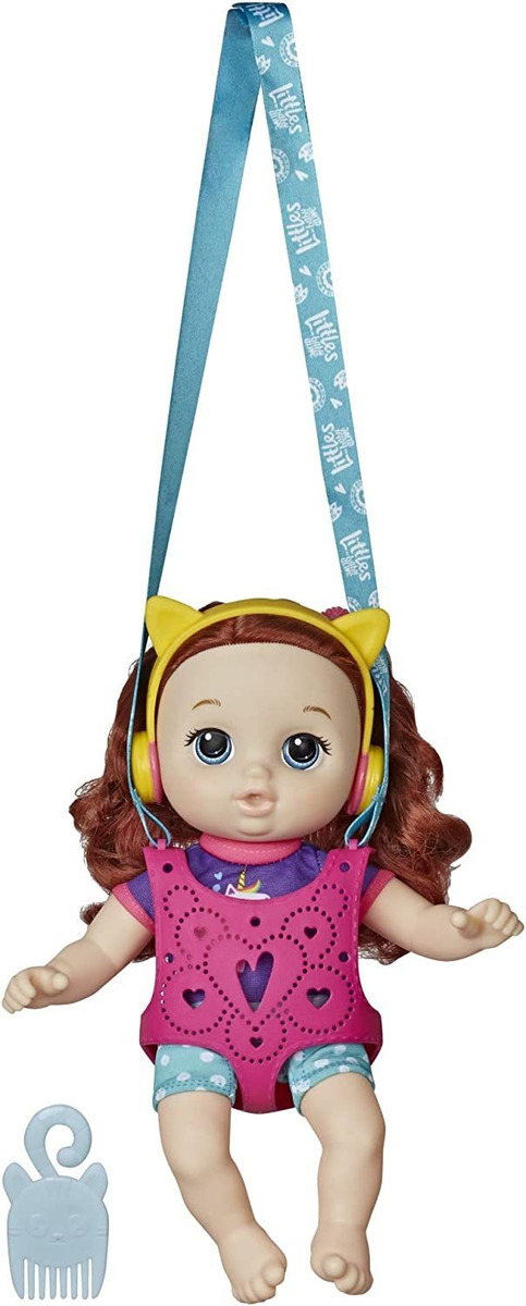 Littles By Baby Alive Carry N Go Squad Little Zoe Vermelho E