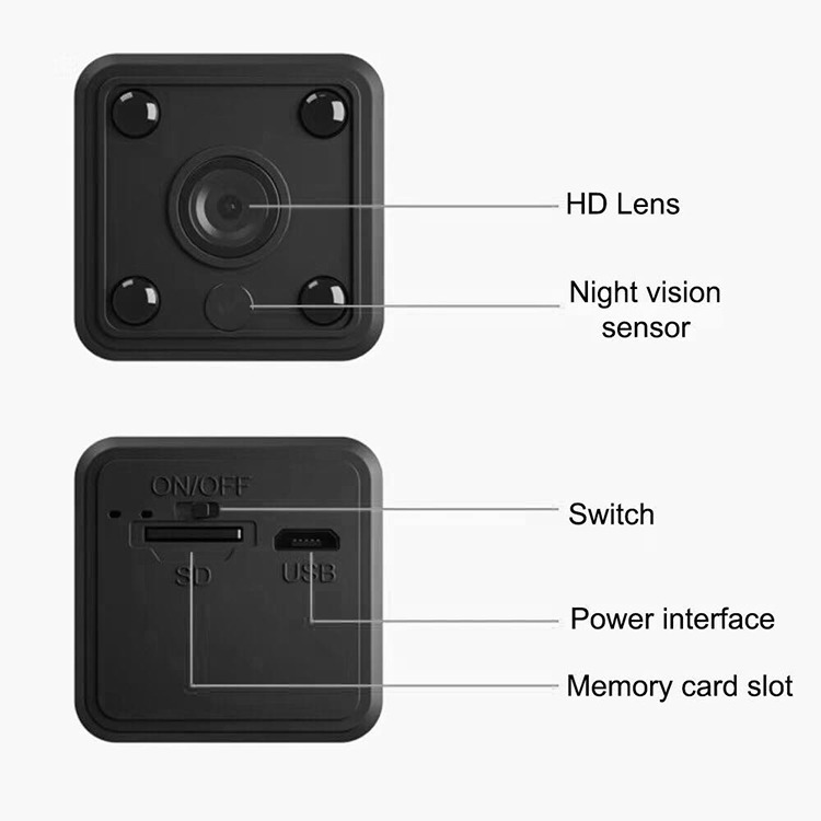 Camera Wifi Mini De Segurança Espiã Discreta - Imagem 2
