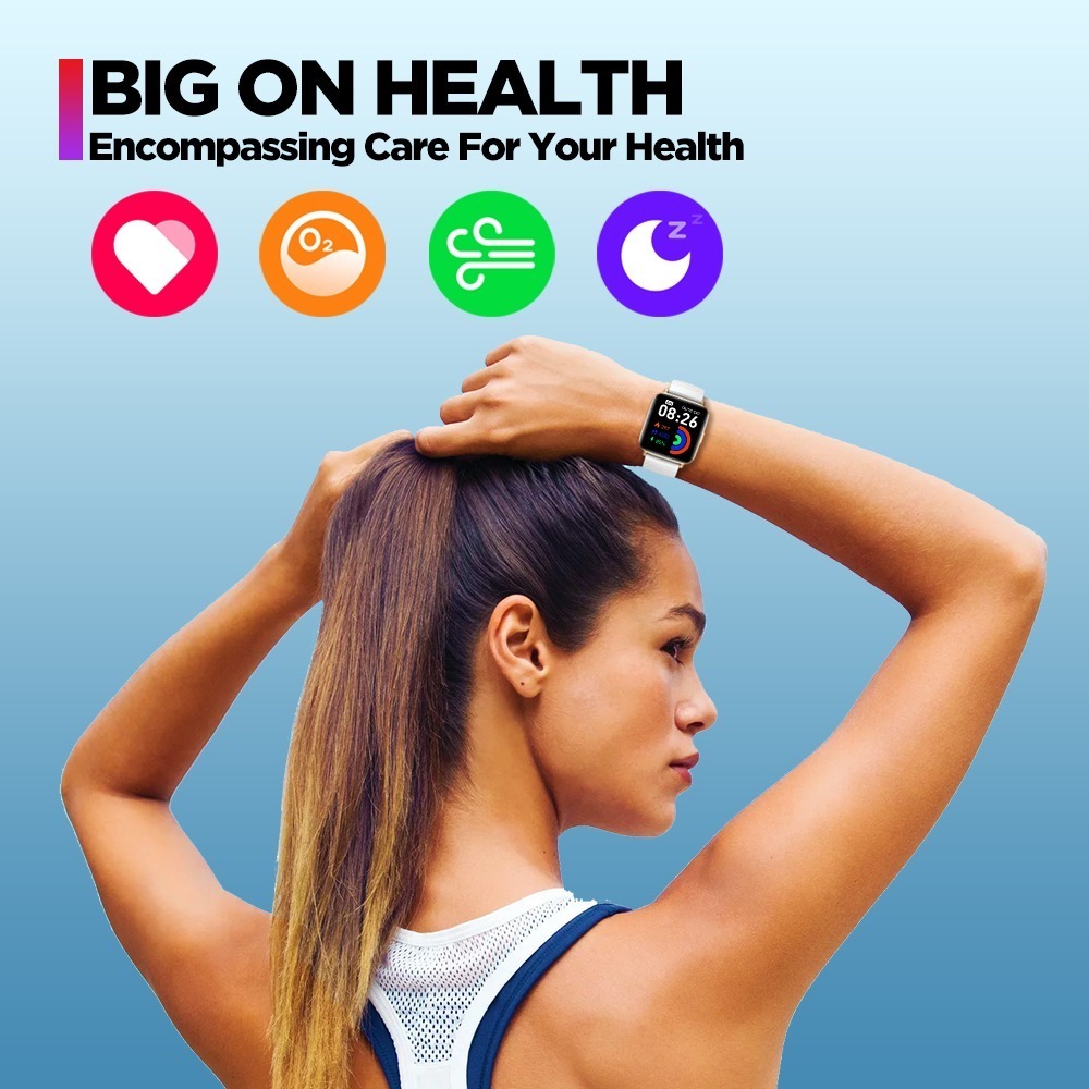 Smartwatch Zeblaze Btalk 1.86 Voice Calling Health Fitness - Imagem 6