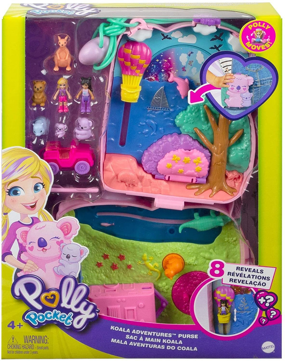 Bolsa Polly Pocket Koala Adventures Compacta Com - Imagem 6