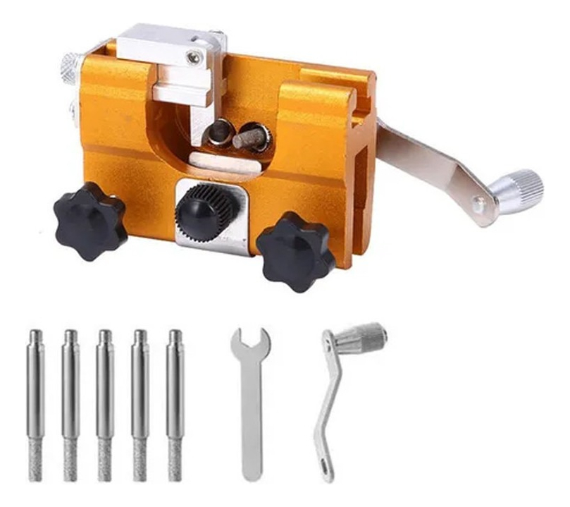 Kit De Ferramentas Manuais Para Afiador De Motosserra + 5 Ca