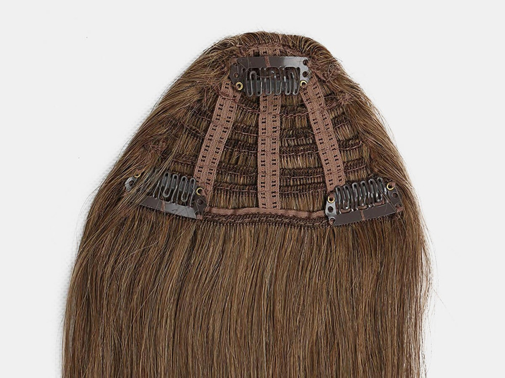 Peruca Cabelo Humano Virgem 20cm Franja - Imagem 25