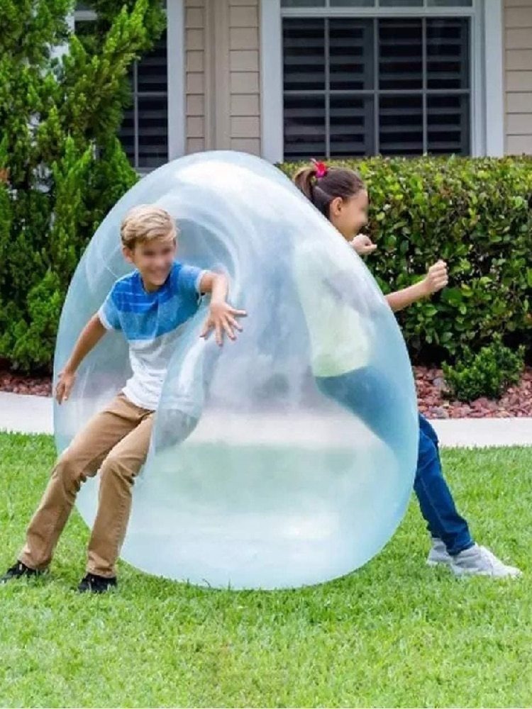 Incríveis Bolhas Mágicas Balão Água Gigante Ao Ar Livre
