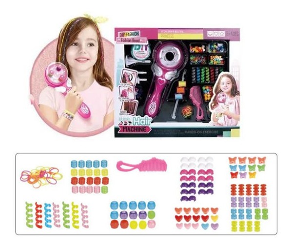 Máquina De Trança De Cabelo Infantil, Ferramenta De Modelage