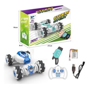 Carrinho Controle Remoto Relógio S012 Gesto Sensor Brinquedo