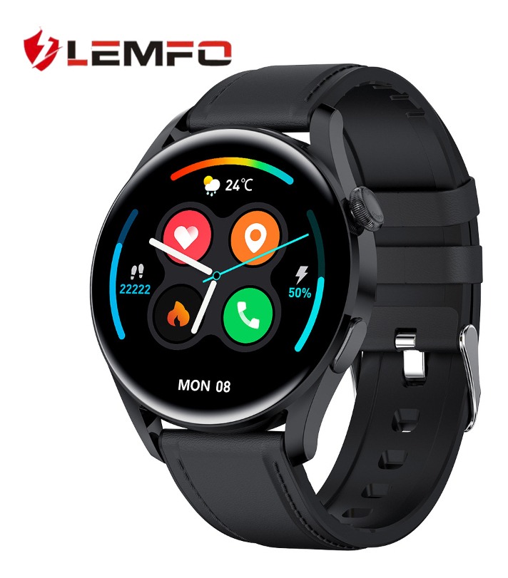 Temperatura Corporal Do Smartwatch Esportivo Lemfo - Imagem 11