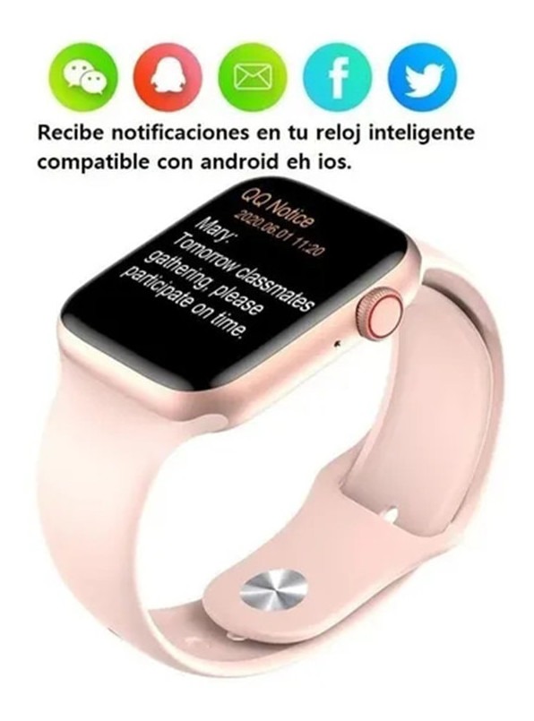 Smartwatch T500+ Plus Para Xiaomi Huawei iPhone - Imagem 3