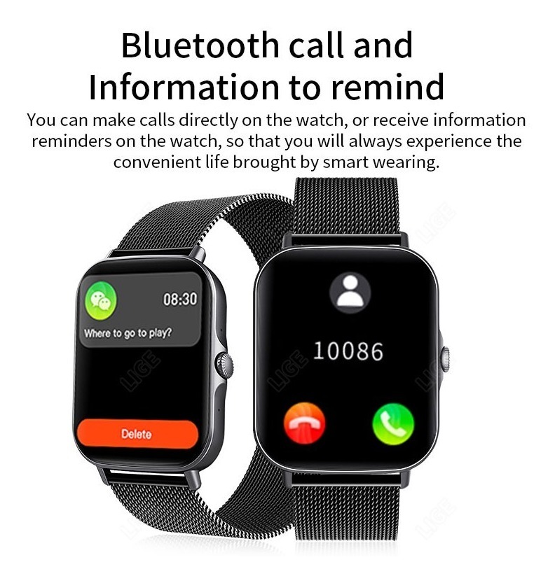 Smartwatch Bluetooth Esportivo À Prova D'água - Imagem 20