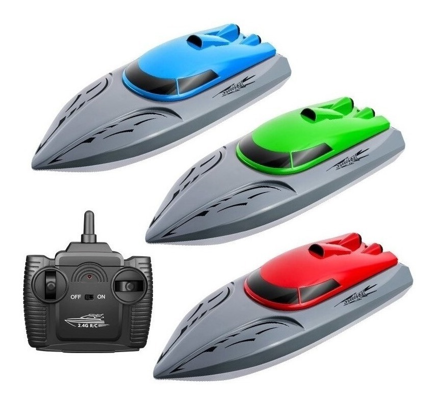 2.4g Rc Barco Elétrico Infantil Brinquedos Lancha - Imagem 2