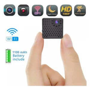 Mini Câmera Wifi Hd 1080p Sem Fio De Segurança Doméstica Com