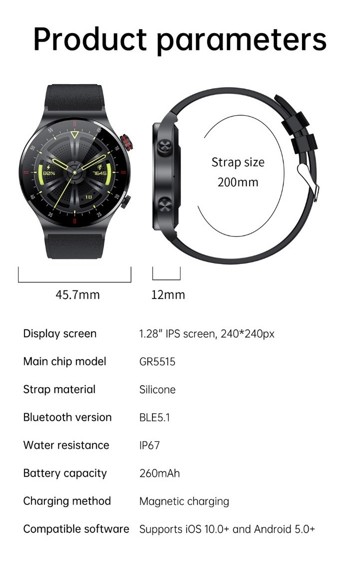 Foxbox-bluetooth Esportes Smartwatch À Prova D'água - Imagem 10