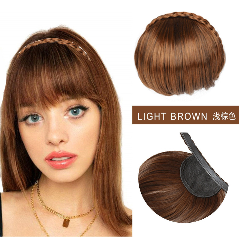 Peruca Pretty Girls Clip On Clip No Cabelo Dianteiro Franja