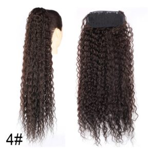 60cm Falso De Peruca Cacheada Peruca Fibra Crespa Cabelo Afr
