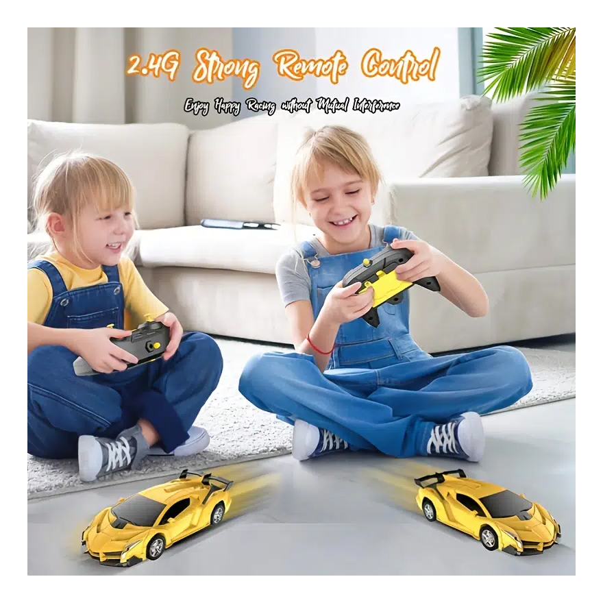 Robot Deformation Rc Car 360° Giratório Stunt Race Car Toys - Imagem 5